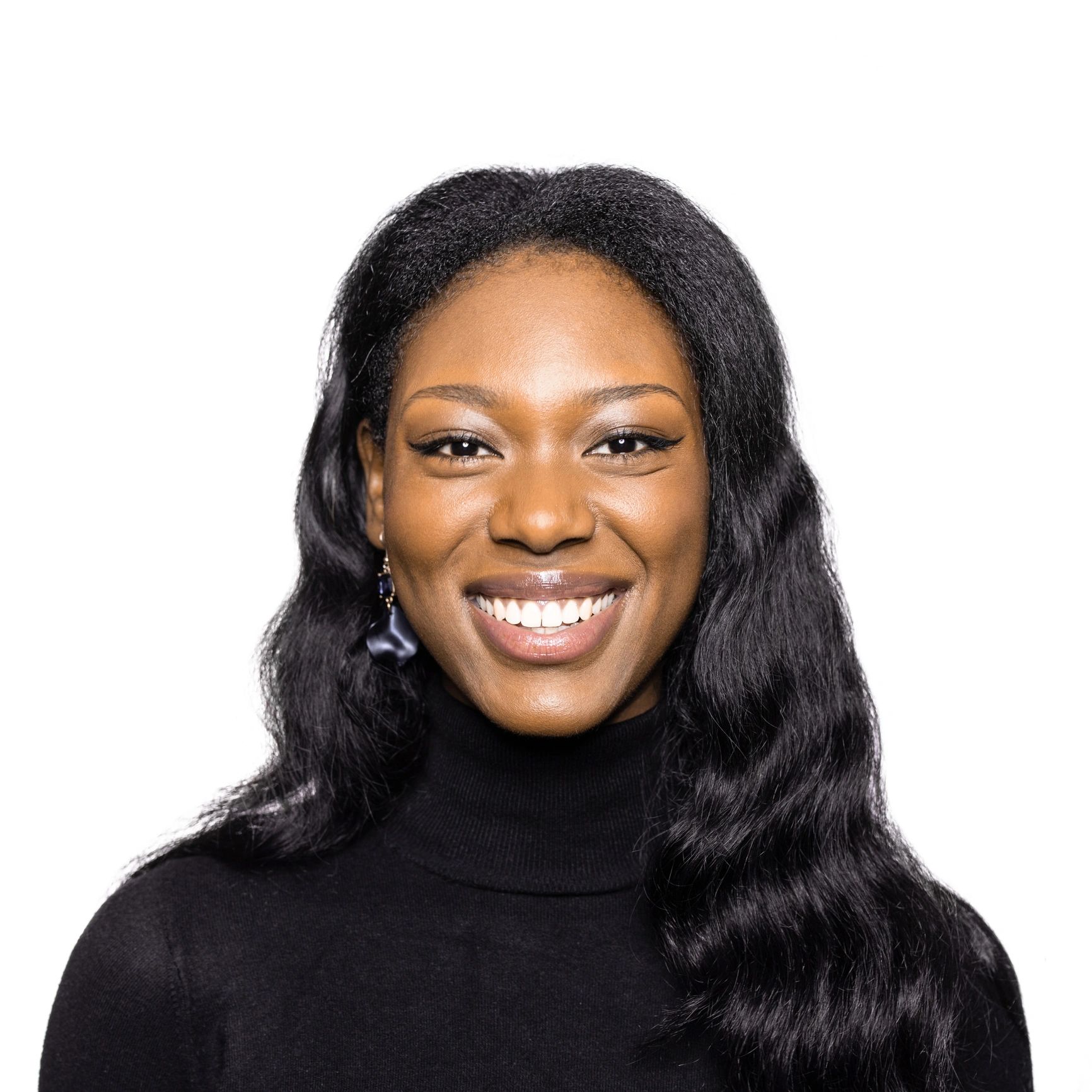 Smiling client headshot